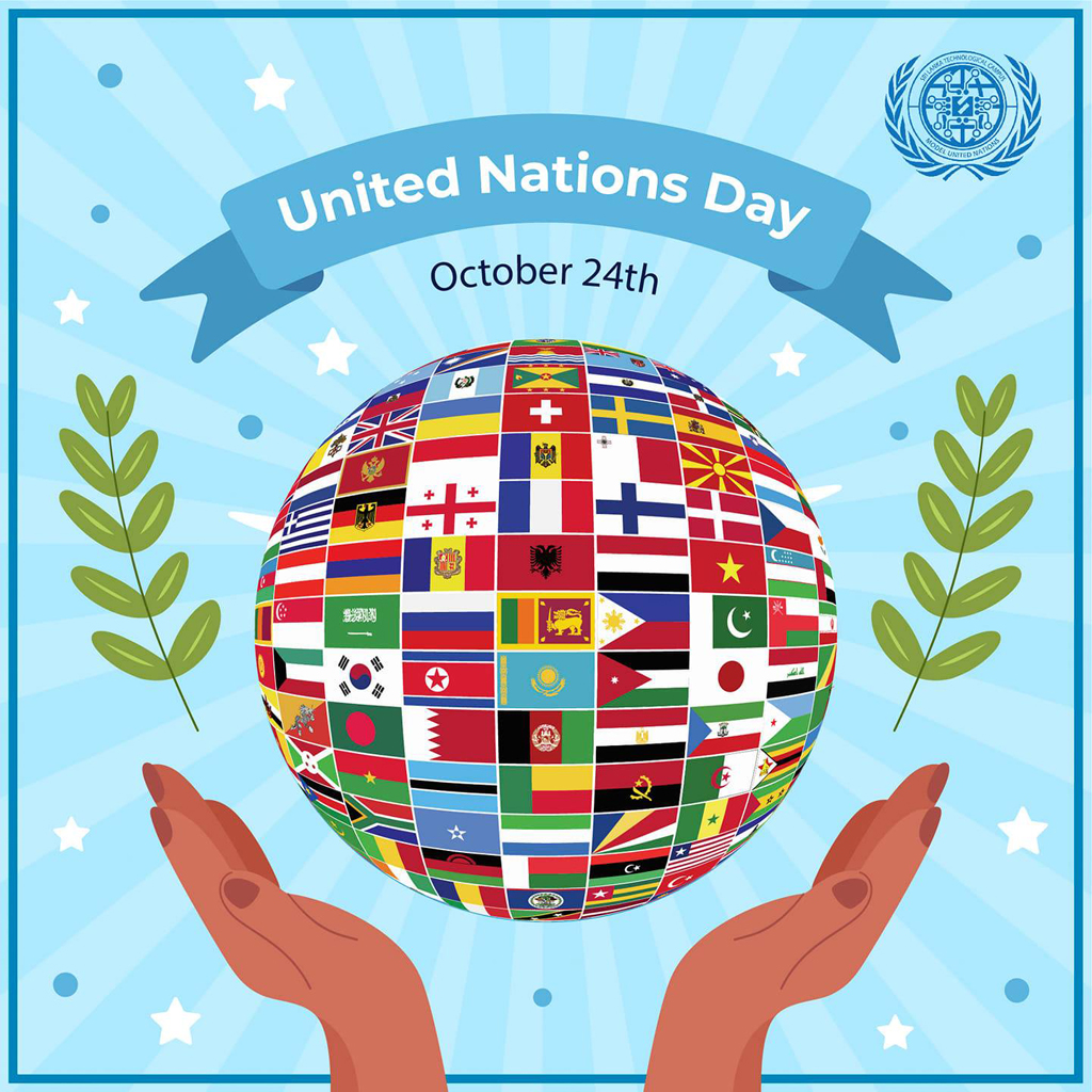 Happy United Nations Day 2021. (Source: Model United Nations Club of Sri Lanka Technological Campus (SLTC), Colombo, Sri Lanka)